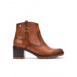 PIKOLINOS Botines Tacon Cuadrado Marron