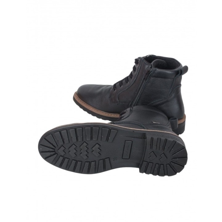 Botas Impermeables Piel Negras IMAC