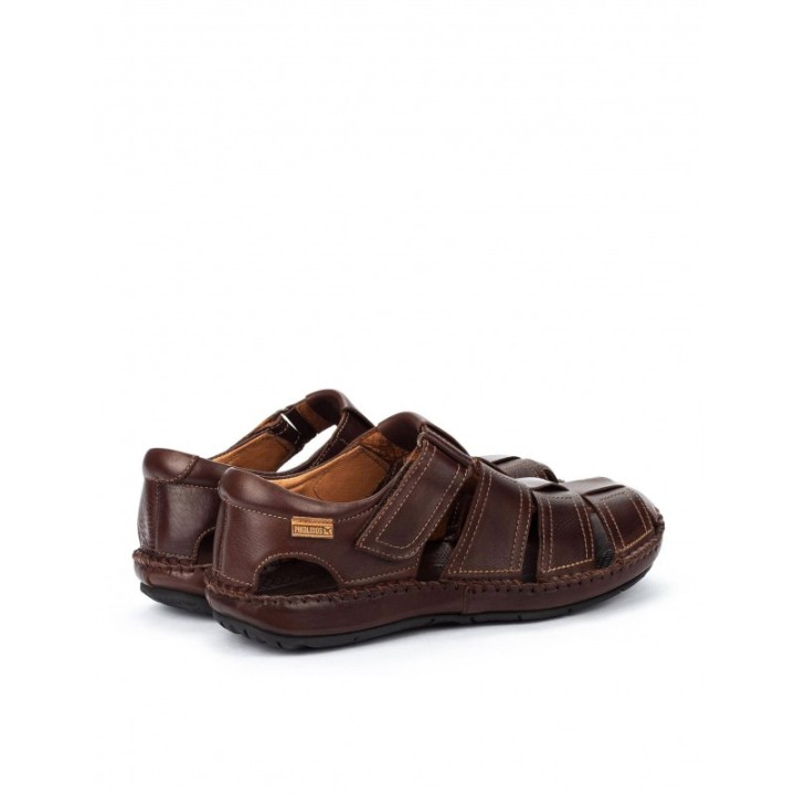 PIKOLINOS Sandalias Cangrejeras Hombre Marrones