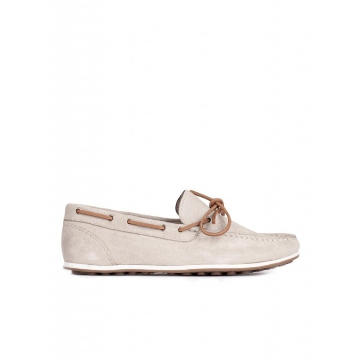 Mocasines Serraje Beige