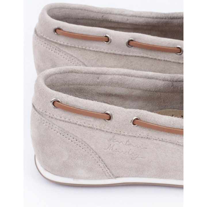 Mocasines Serraje Beige