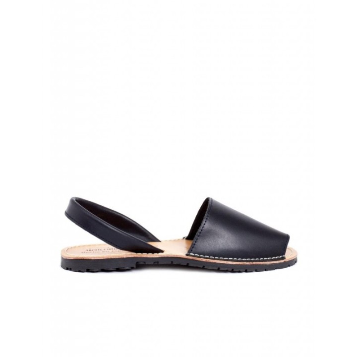 Sandalias Menorquinas Piel Marino