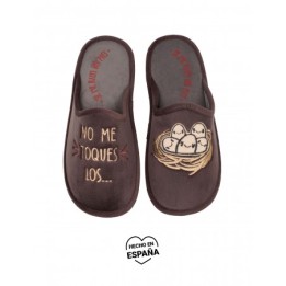 SE ME RIEN LOS PIES Zapatilla No me toques los huevos