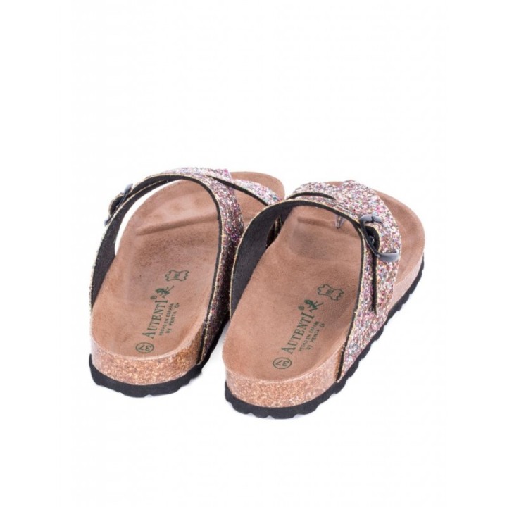 AUTENTI Sandalias Bio Glitter Multicolor