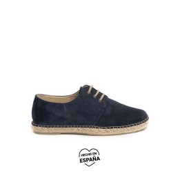 Alpargatas Cordones Azul Marino PERA LIMONERA