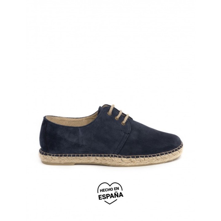 Alpargatas Cordones Azul Marino PERA LIMONERA