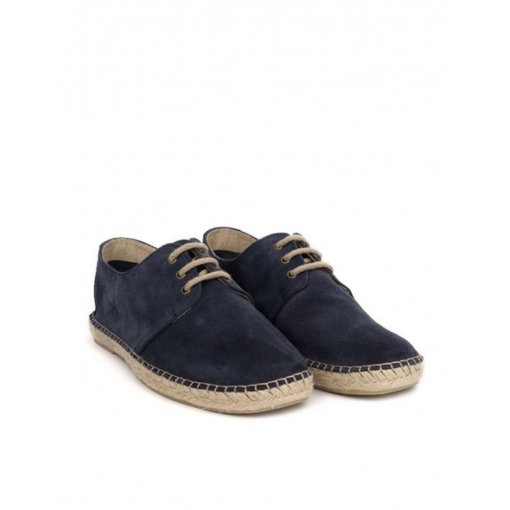 Alpargatas Cordones Azul Marino PERA LIMONERA