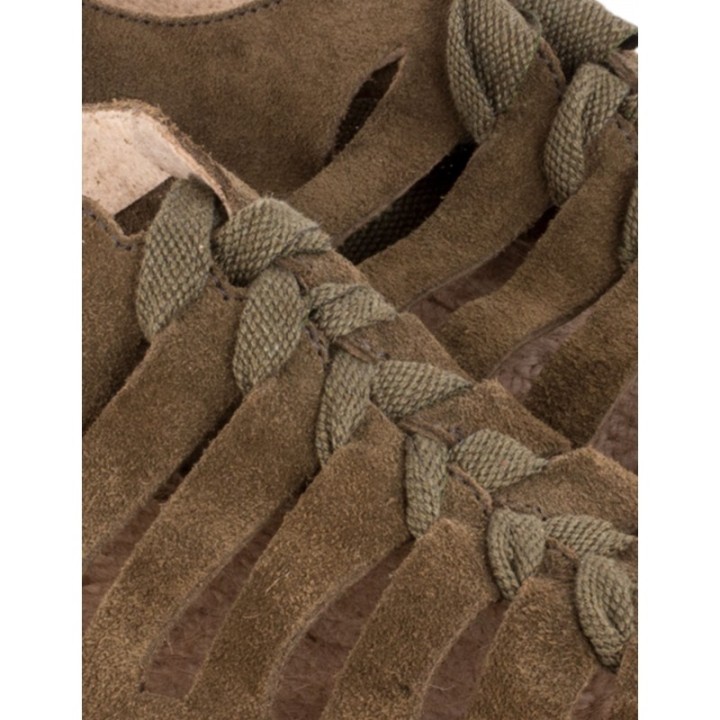 Sandalias Esparto Cordones PERA LIMONERA Kaki