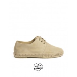 Alpargatas Cordones Beige PERA LIMONERA
