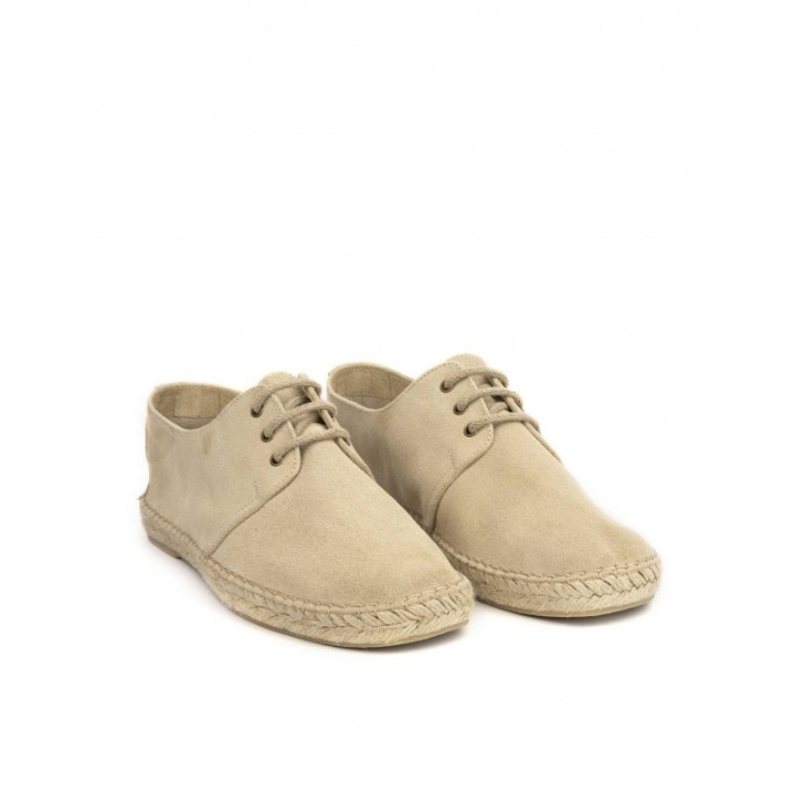 Alpargatas Cordones Beige PERA LIMONERA