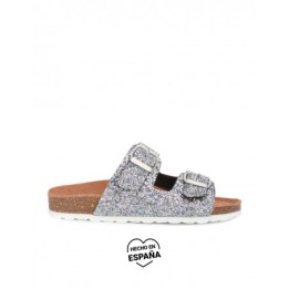 AUTENTI Sandalias Bio Hebillas Glitter Multicolor