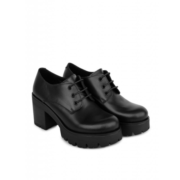 Zapatos Cordones Plataforma PERA LIMONERA