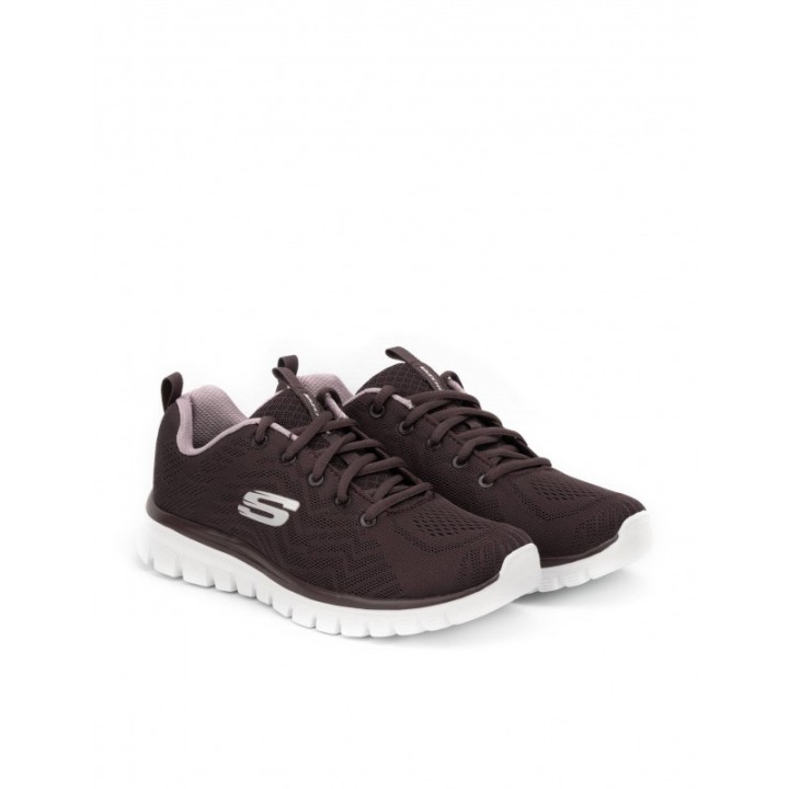 SKECHERS Deportivas Graceful Get Connected Burdeos