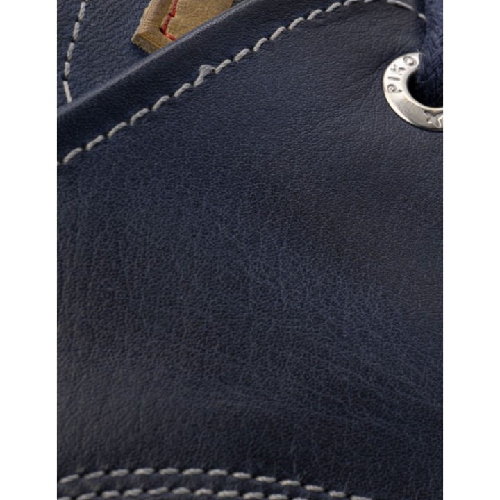PIKOLINOS Zapatos Sport Cordones Piel Azul