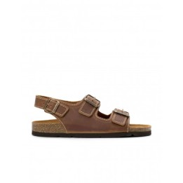 AUTENTI Sandalias Bio Hebillas Hombre Marron