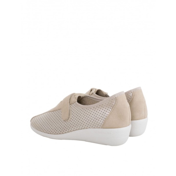 DOCTOR CUTILLAS Zapatos Cuna Velcro Beige