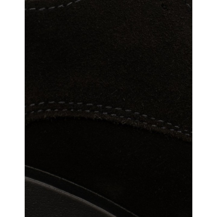 Zapatos Cordones Plataforma Serraje PERA LIMONERA
